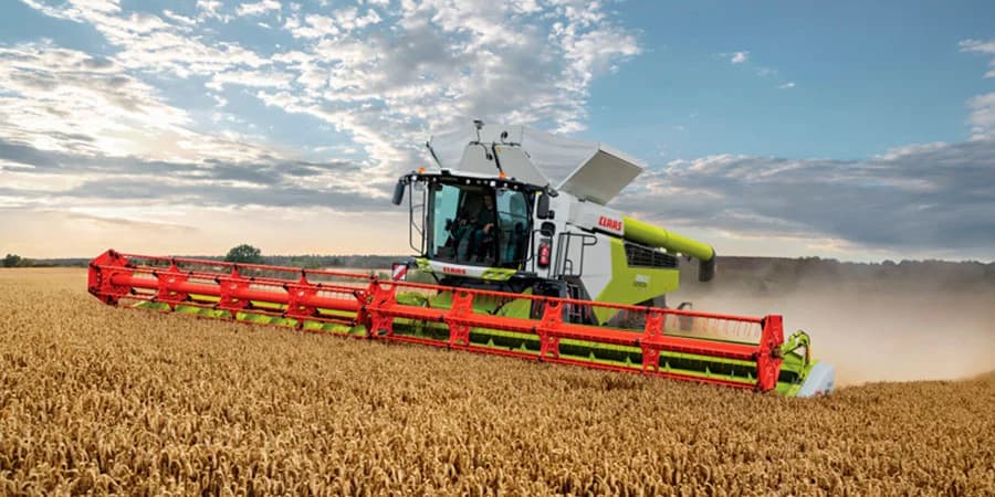 Precisión alemana a la hora de recoger la cosecha Lexion 7700