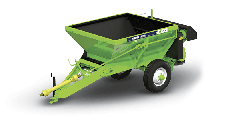 Carro distribuidor de cal y abono Master 2500D