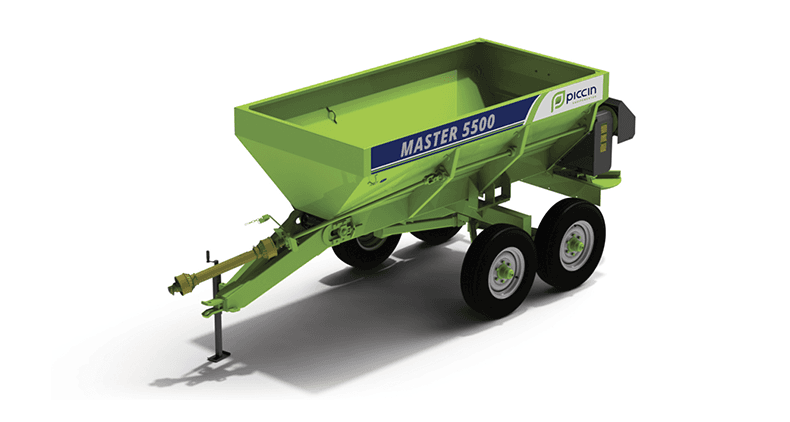 Carro distribuidor de cal y abono Master 5500D