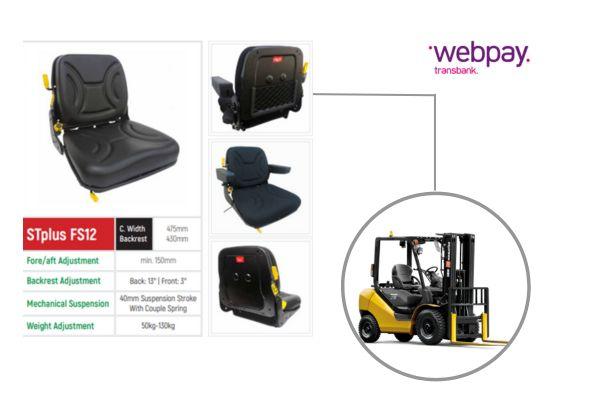 Asiento para Grúa Horquilla