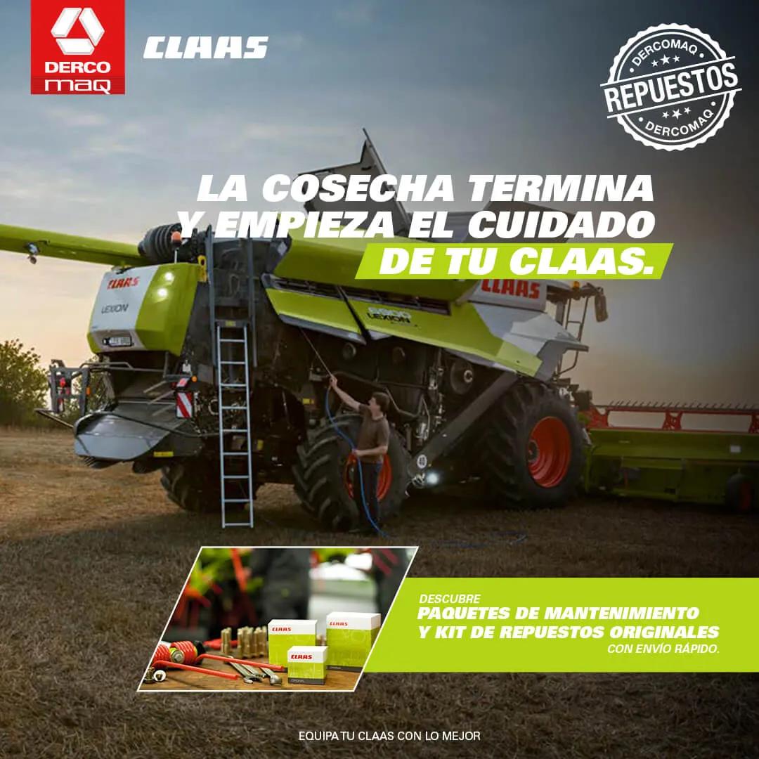 Paquete de mantenimiento y kits de repuestos originales CLAAS