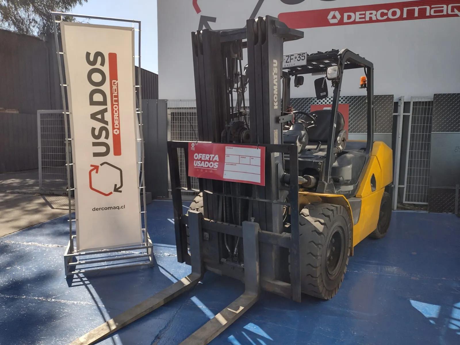 Grúa horquilla Komatsu FD50AYT-10 Usado 2017