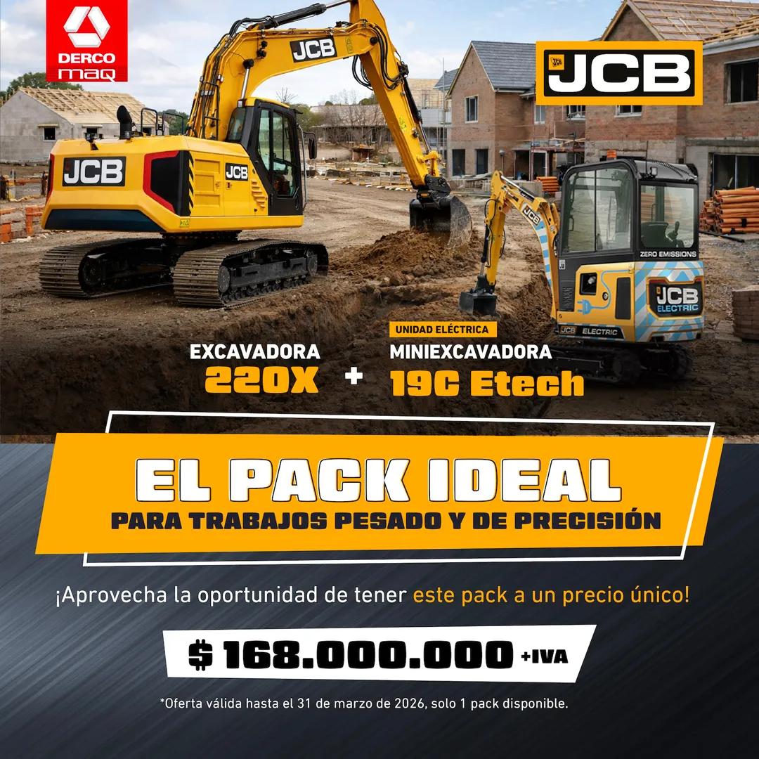 Pack excavadora 220X LC y 19C-1 Eléctrica