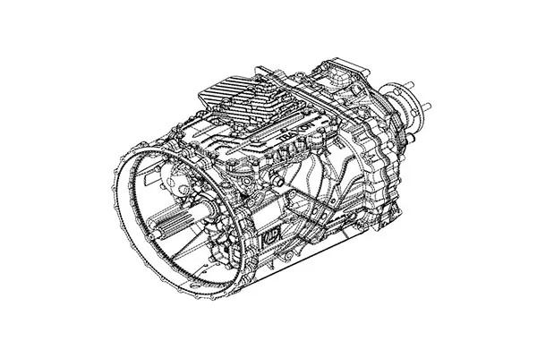 TRANSMISION 6X2 EV (1358040164)
