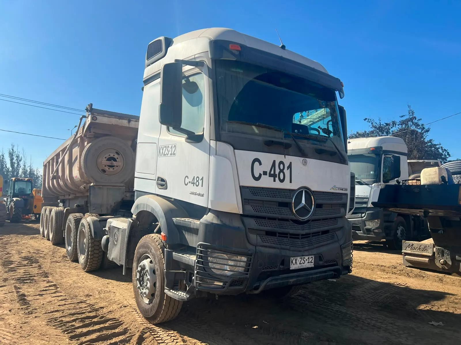 Tracto Mercedes Benz New Actros 2645 año 2018-2019